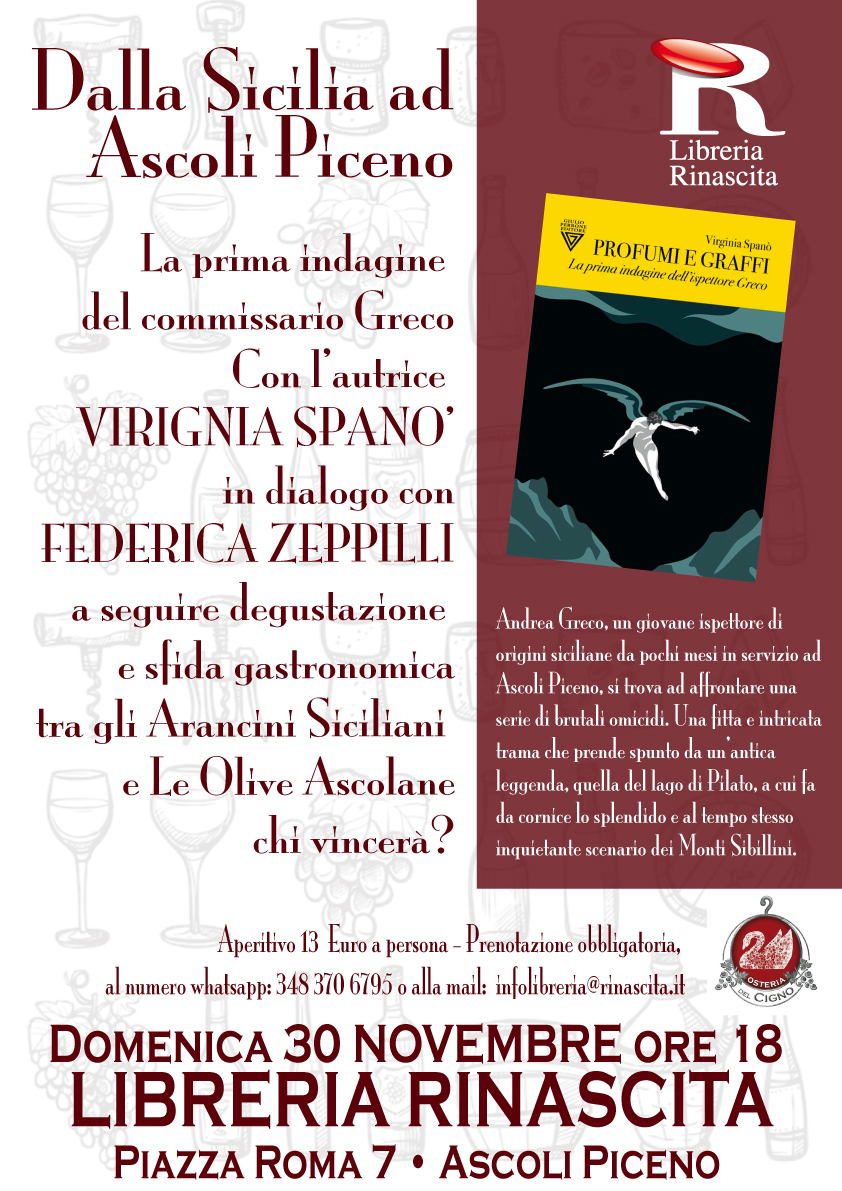 <h3>Graffi e Profumi: presentazione e aperitivo</h3>