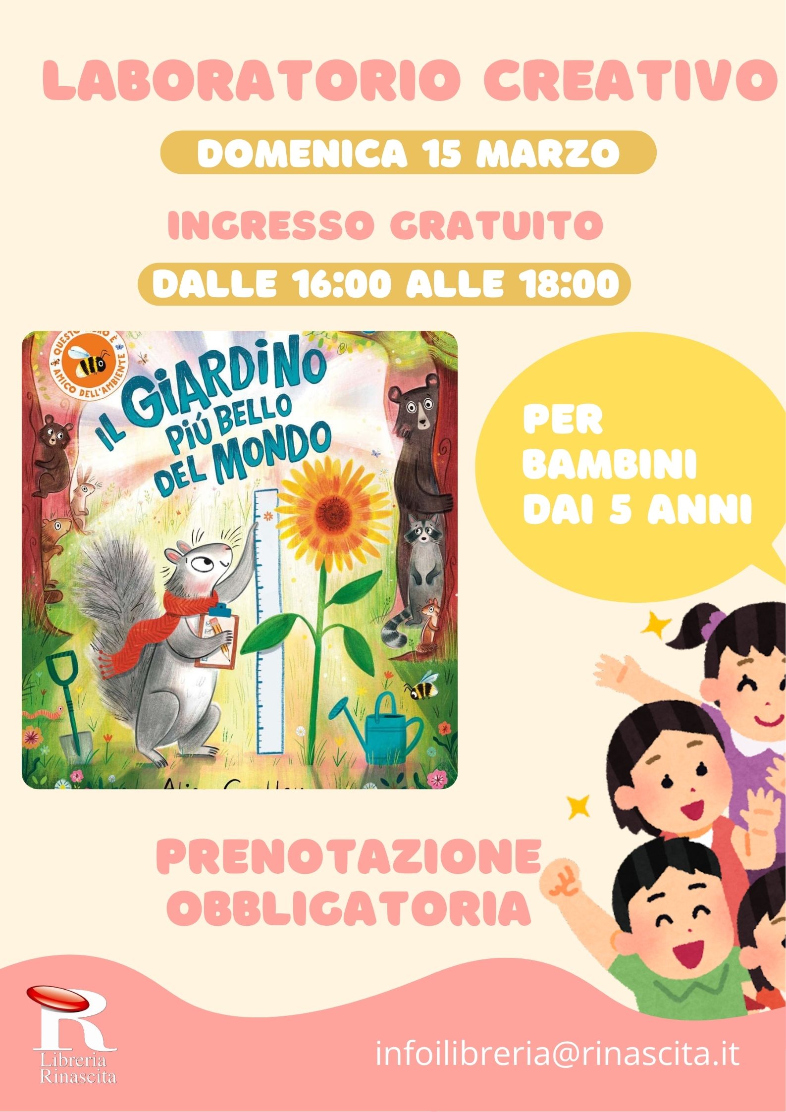 LABORATORI CREATIVI PER I BAMBINI dai 6 Ai 12 Anni