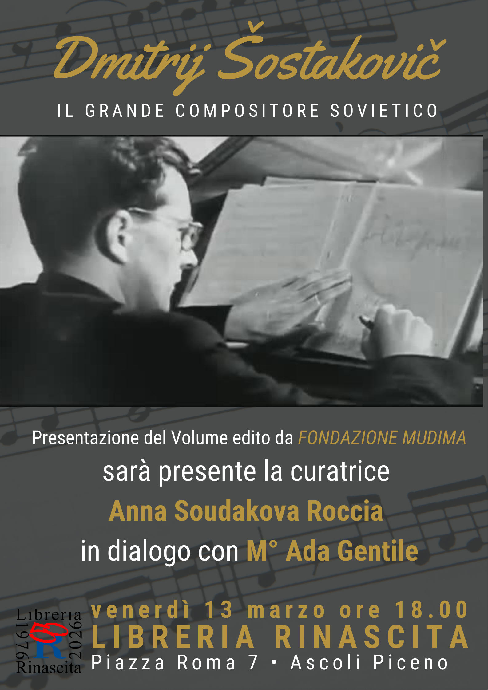 Presentazione del volume Dmitrij Šostakovič. Il grande compositore sovietico